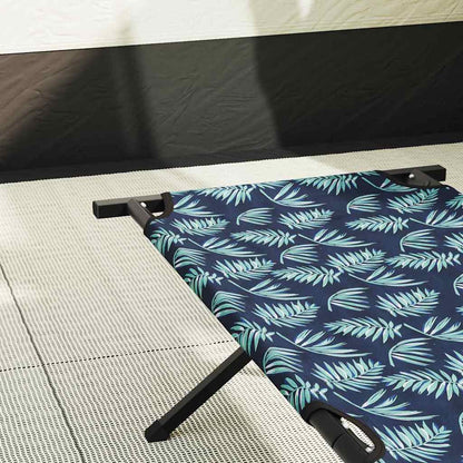 Folding Camping Bed Leaf Forest 193 x 69 x 45 cm Oxford fabric