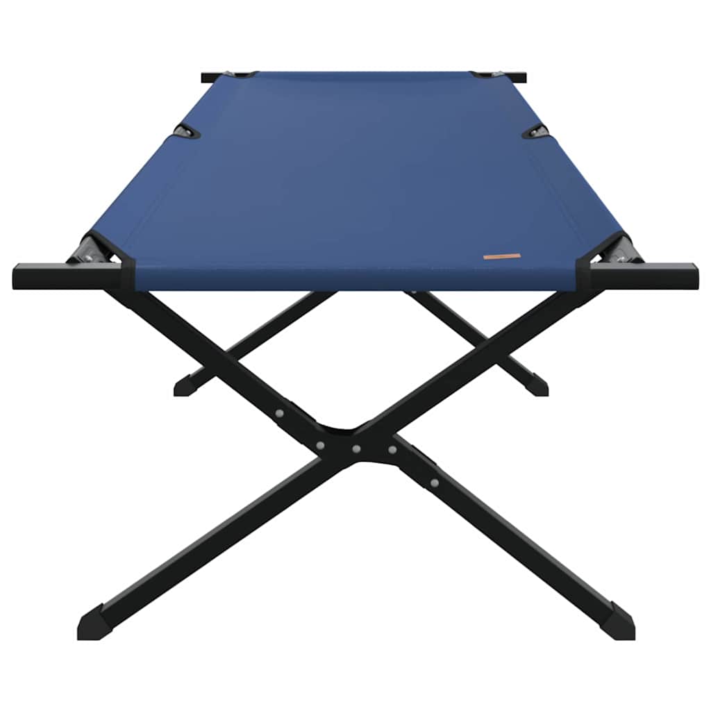 Folding Camping Bed Folding Blue 210 x 80 x 46 cm Oxford fabric