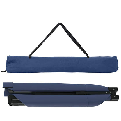 Folding Camping Bed Folding Blue 210 x 80 x 46 cm Oxford fabric