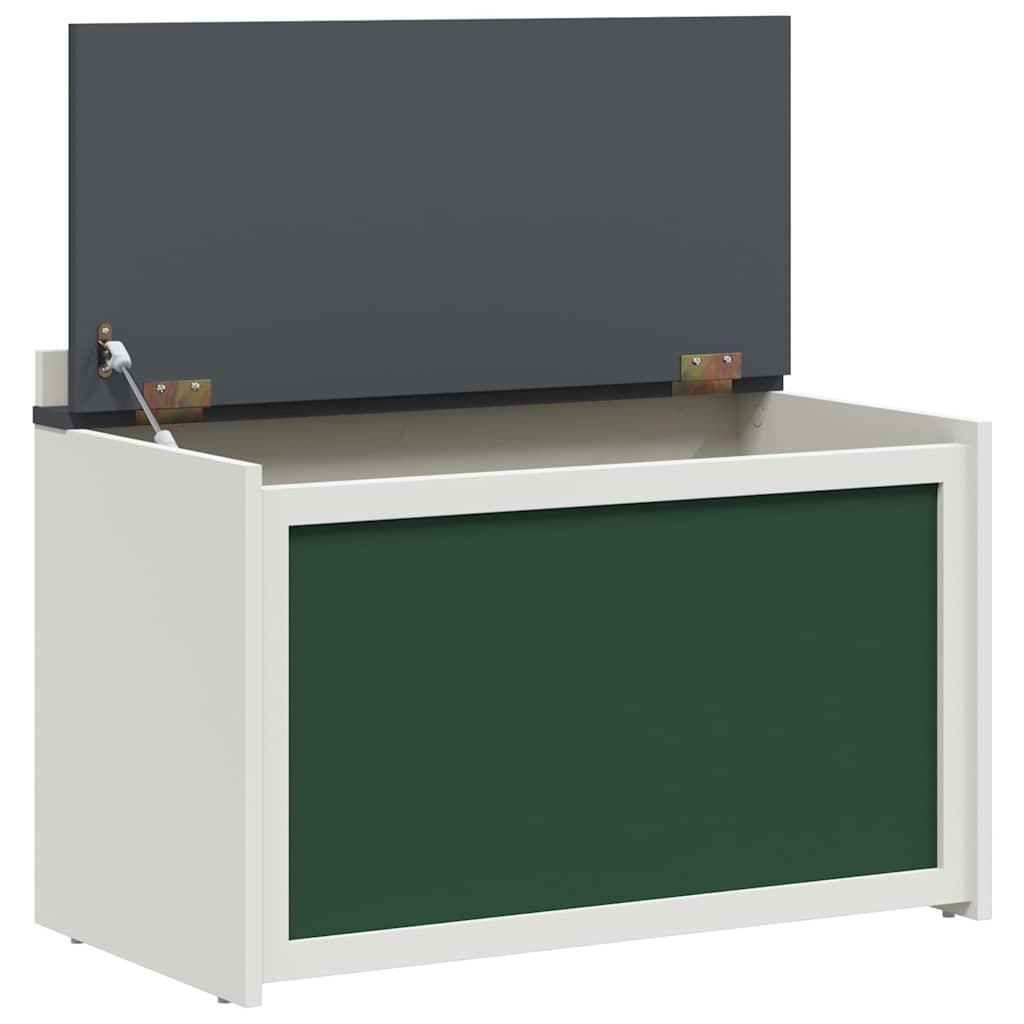 Box with Storage and Chalkboard Front ROROS Grey and White