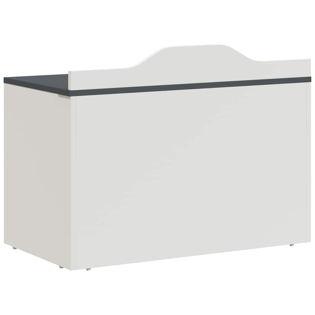 Box with Storage and Chalkboard Front ROROS Grey and White