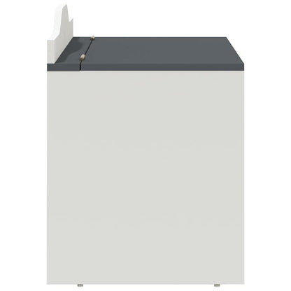 Box with Storage and Chalkboard Front ROROS Grey and White