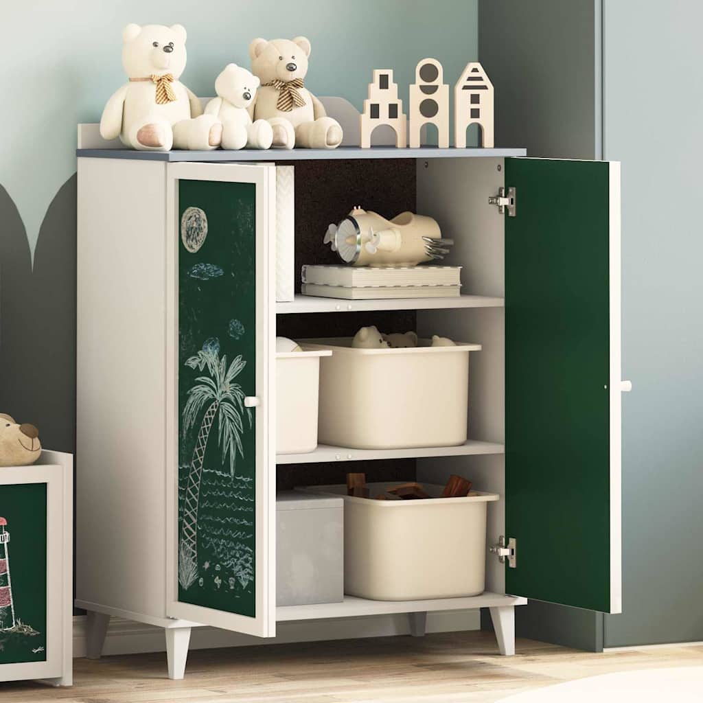 Cabinet with Two Doors and Chalkboard Front ROROS