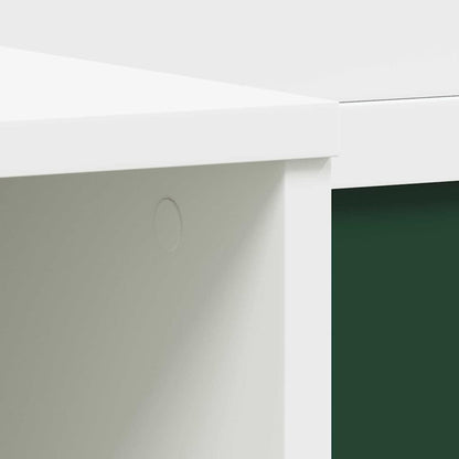 Desk with Open Storage and Chalkboard ROROS White and Grey