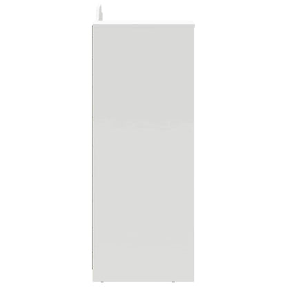 Desk with Open Storage and Chalkboard ROROS White and Grey