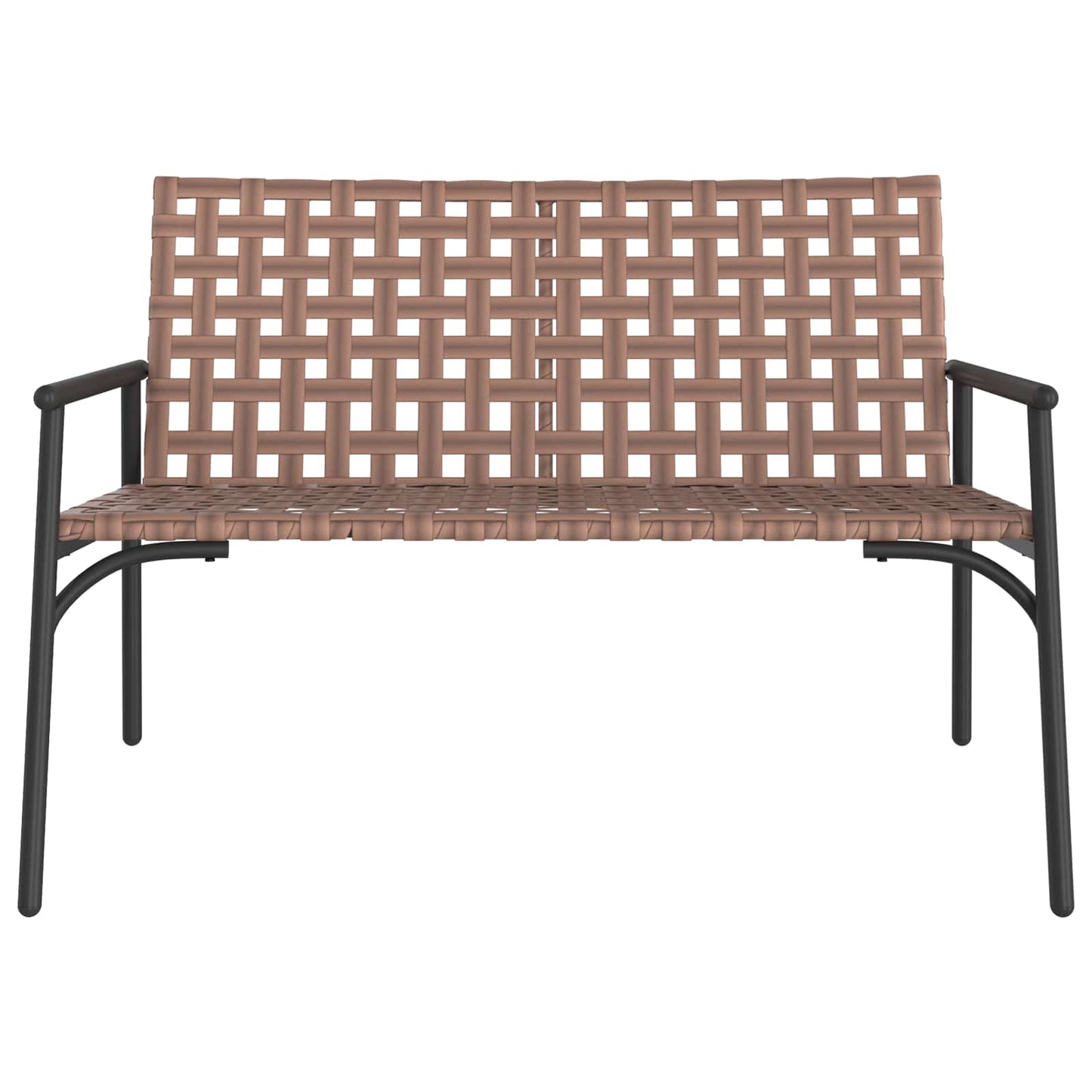 Garden Chair Brown 110.5 x 79 x 75.5 cm Poly Rattan