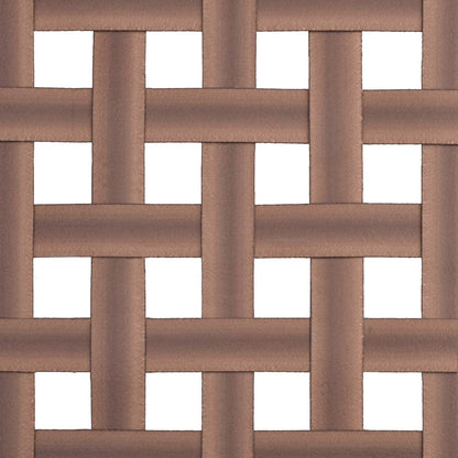Garden Chair Brown 110.5 x 79 x 75.5 cm Poly Rattan