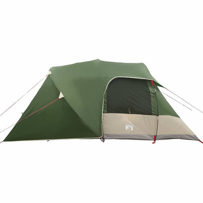 Dome Tent 4-Person with Roof Green 455 x 252 x 178 cm