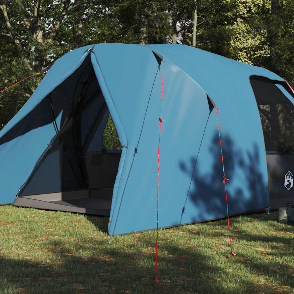 Dome Tent 6-Person with Roof Blue 500 x 314 x 206 cm