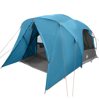 Dome Tent 6-Person with Roof Blue 500 x 314 x 206 cm