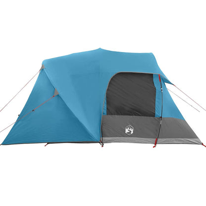 Dome Tent 6-Person with Roof Blue 500 x 314 x 206 cm