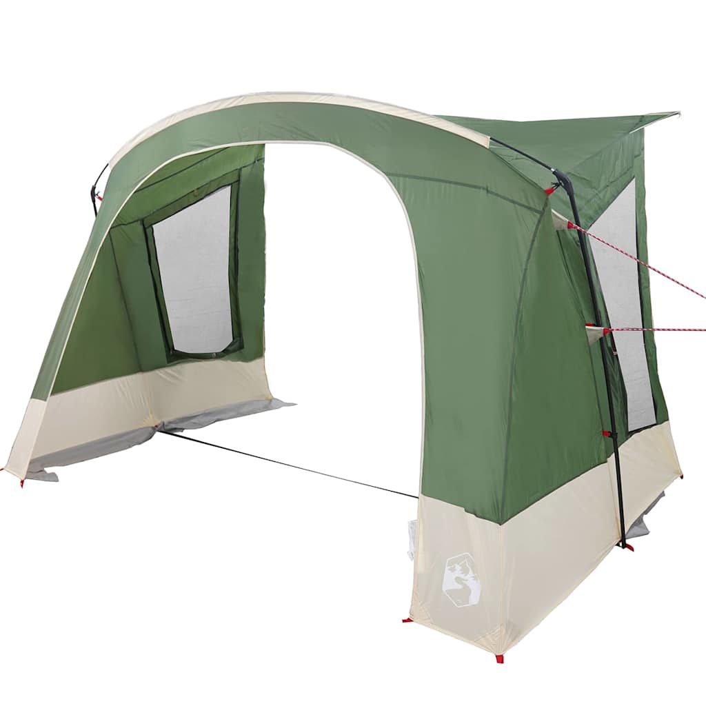 Caravan Tent 5-Person with Roof Green 410 x 275 x 245 cm