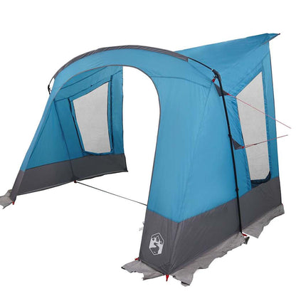 Caravan Tent 5-Person with Roof Blue 410 x 275 x 245 cm