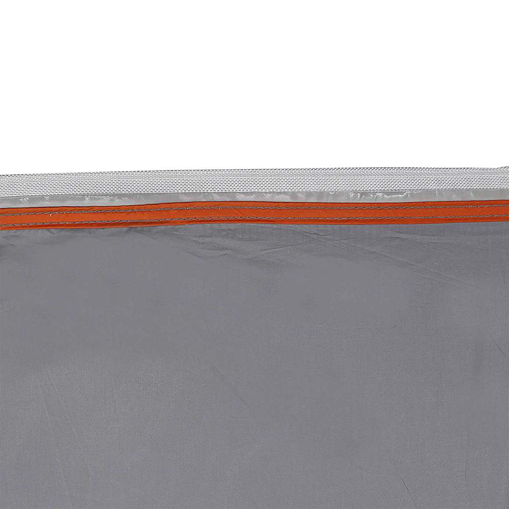 Caravan Tent 5-Person Grey and Orange 410 x 275 x 245 cm