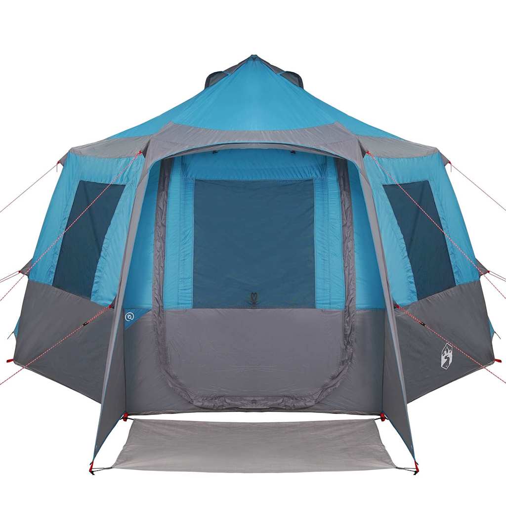 Cabin Tent with Roof Blue and Grey 405 x 405 x 273 cm
