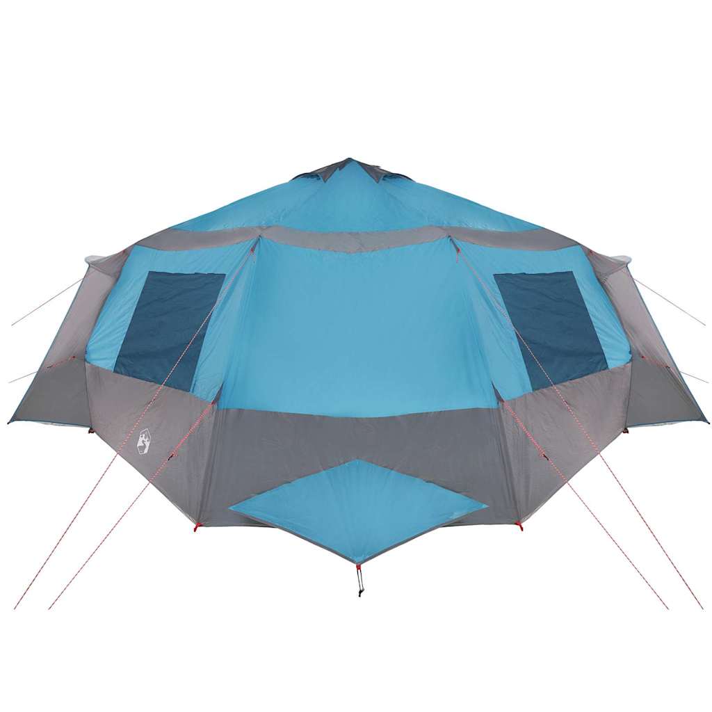 Cabin Tent with Roof Blue and Grey 405 x 405 x 273 cm