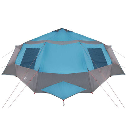 Cabin Tent with Roof Blue and Grey 405 x 405 x 273 cm