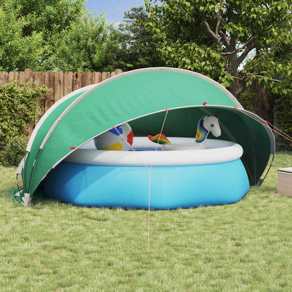 Pool Dome Folding Manual Blue 405 x 405 x 192 cm