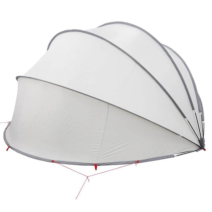 Pool Dome Folding Manual Grey and Orange 430 x 430 x 210 cm