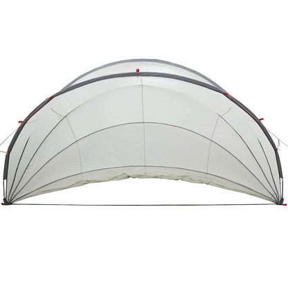 Pool Dome Folding Manual Grey and Orange 430 x 430 x 210 cm