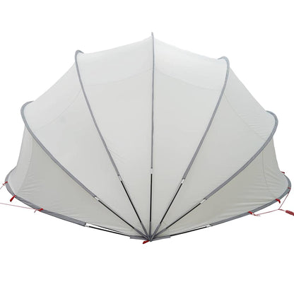Pool Dome Folding Manual Grey and Orange 472 x 460 x 229 cm