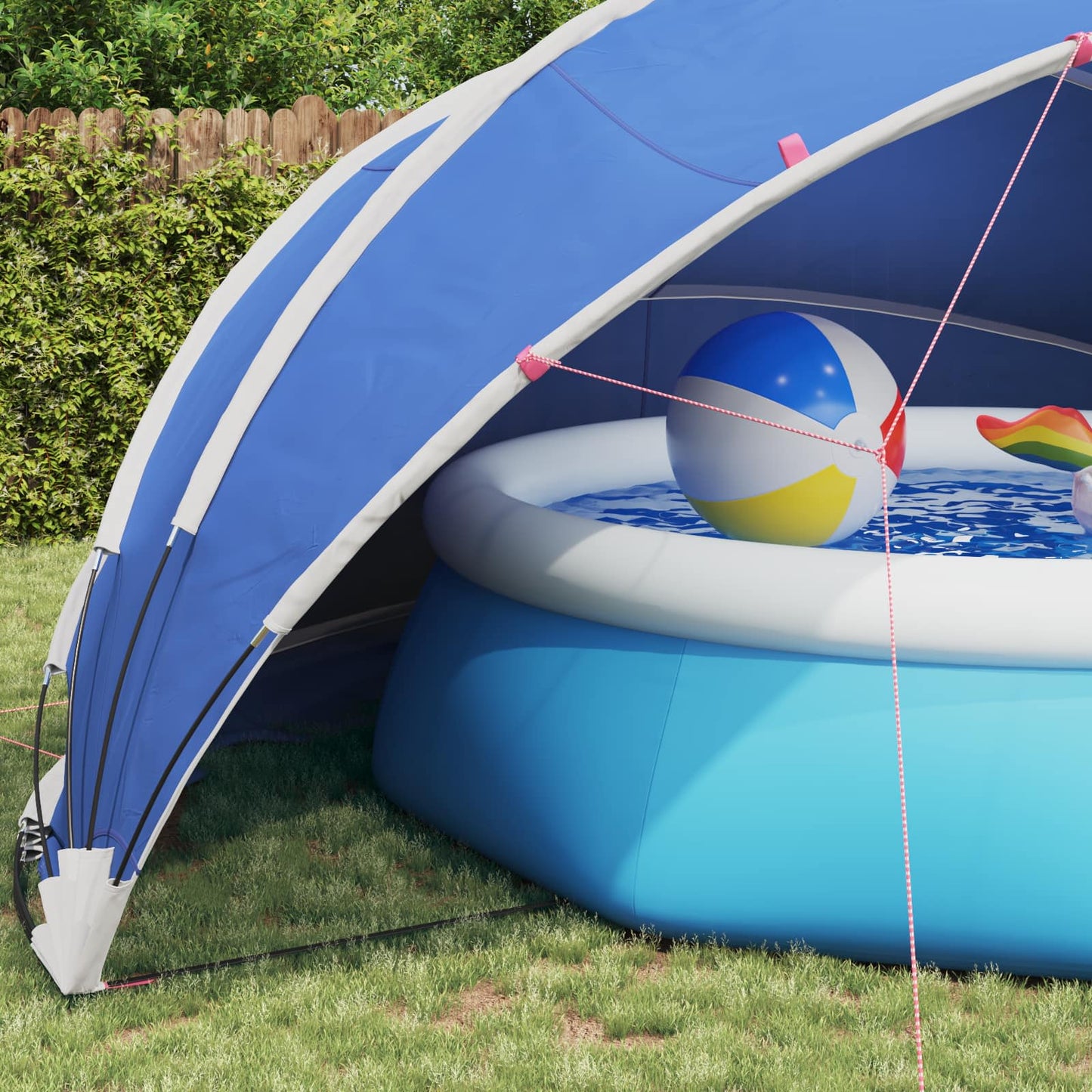 Pool Dome 546 x 516 x 250 cm 185T polyester with PU coating