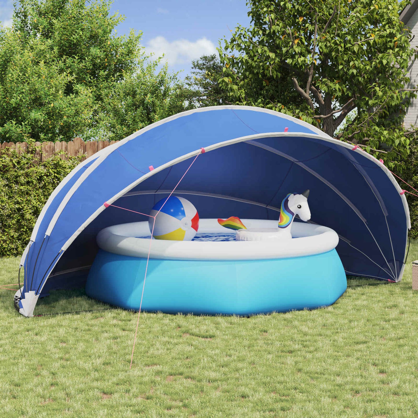 Pool Dome 546 x 516 x 250 cm 185T polyester with PU coating
