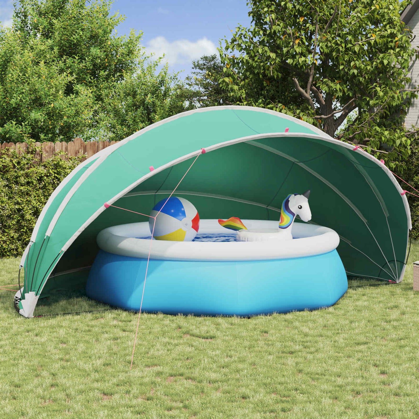 Pool Dome 546 x 516 x 250 cm 185T polyester with PU coating