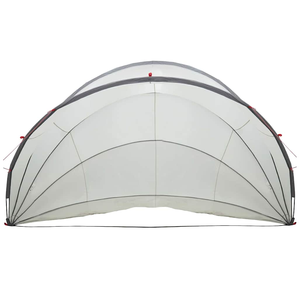 Pool Dome Folding Manual Grey and Orange 546 x 516 x 250 cm