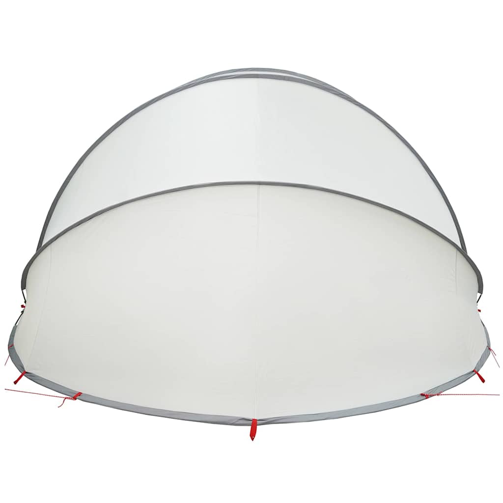 Pool Dome Folding Manual Grey and Orange 546 x 516 x 250 cm