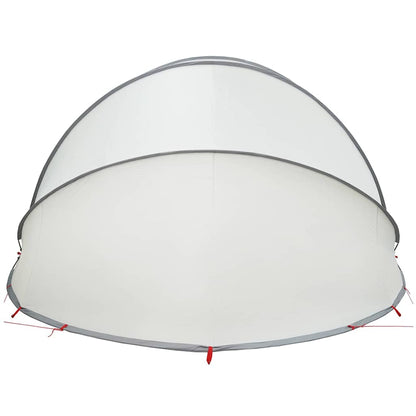 Pool Dome Folding Manual Grey and Orange 546 x 516 x 250 cm