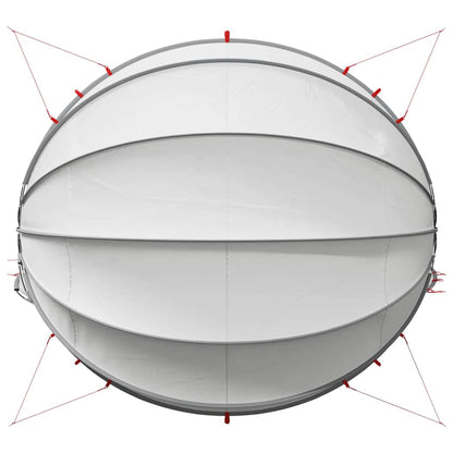 Pool Dome Folding Manual Grey and Orange 546 x 516 x 250 cm