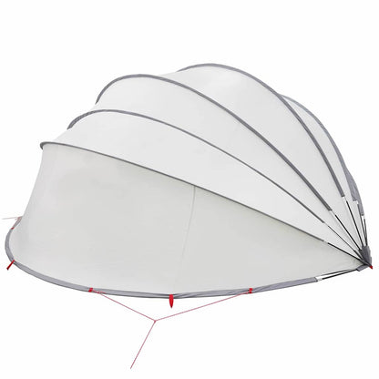 Pool Dome Folding Manual Grey and Orange 592 x 590 x 275 cm