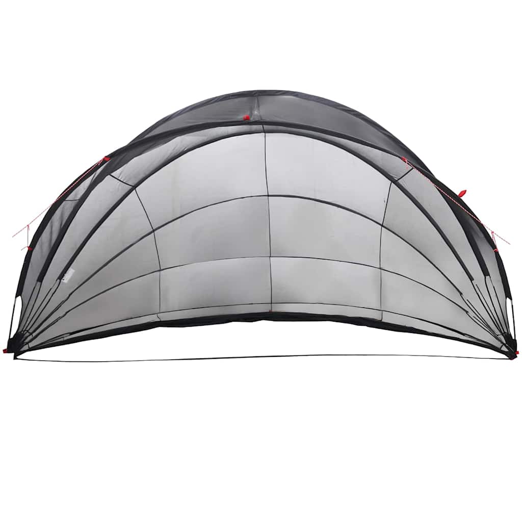 Pool Dome Folding Manual Black 592 x 590 x 275 cm