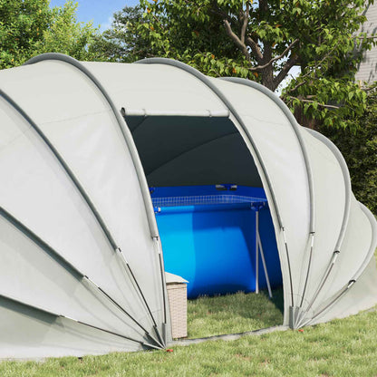 Pool Tent Dome Grey 538 x 440 x 204 cm