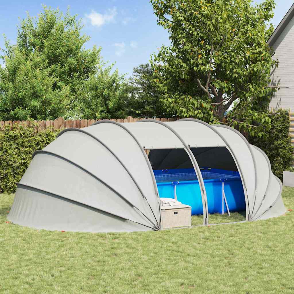 Pool Tent Dome Grey 538 x 440 x 204 cm