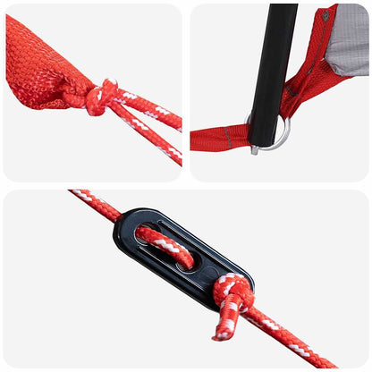 Teepee Tent with Roof with Storage Green 545 x 450 x 295 cm