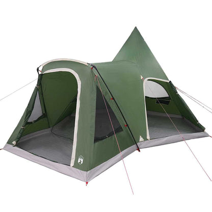 Teepee Tent with Roof with Storage Green 545 x 450 x 295 cm