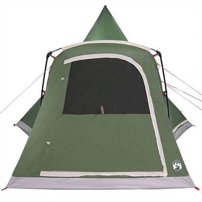 Teepee Tent with Roof with Storage Green 545 x 450 x 295 cm