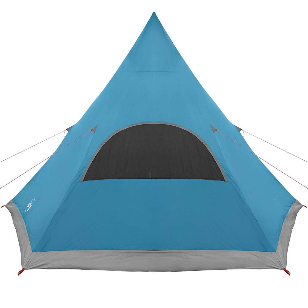 Teepee Tent with Roof with Storage Blue 545 x 450 x 295 cm