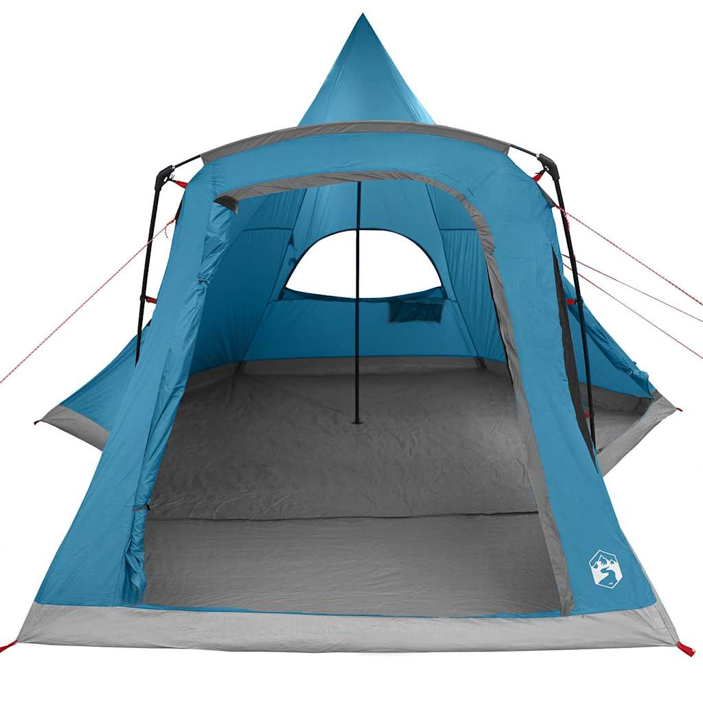 Teepee Tent with Roof with Storage Blue 545 x 450 x 295 cm