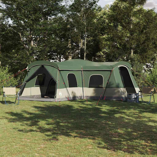 Tent Green 680 x 510 x 210 cm 185T Polyester with PU Coating