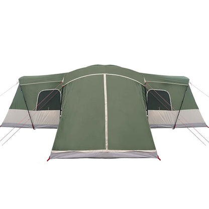 Tent 16-Person with Roof with Storage Green 680 x 510 x 210 cm
