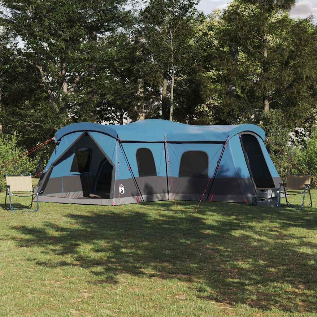 Tent Blue 680 x 510 x 210 cm 185T Polyester with PU Coating