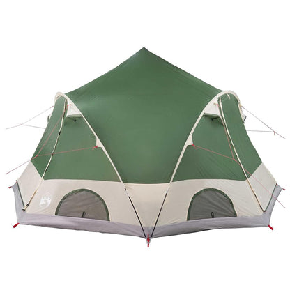 Dome Tent 4-Person with Roof Green 505 x 450 x 248 cm