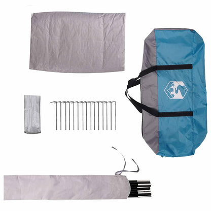 Dome Tent with Roof with Storage Blue 505 x 450 x 248 cm