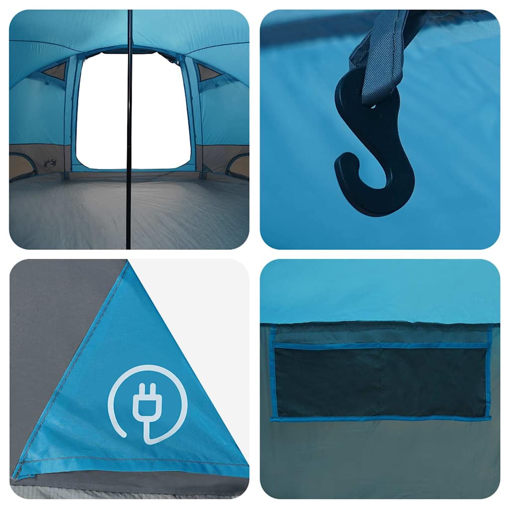 Dome Tent with Roof with Storage Blue 505 x 450 x 248 cm