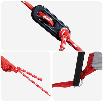 Cabin Tent with Roof with Storage Green 425 x 396 x 222 cm