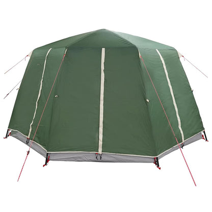 Cabin Tent with Roof with Storage Green 425 x 396 x 222 cm