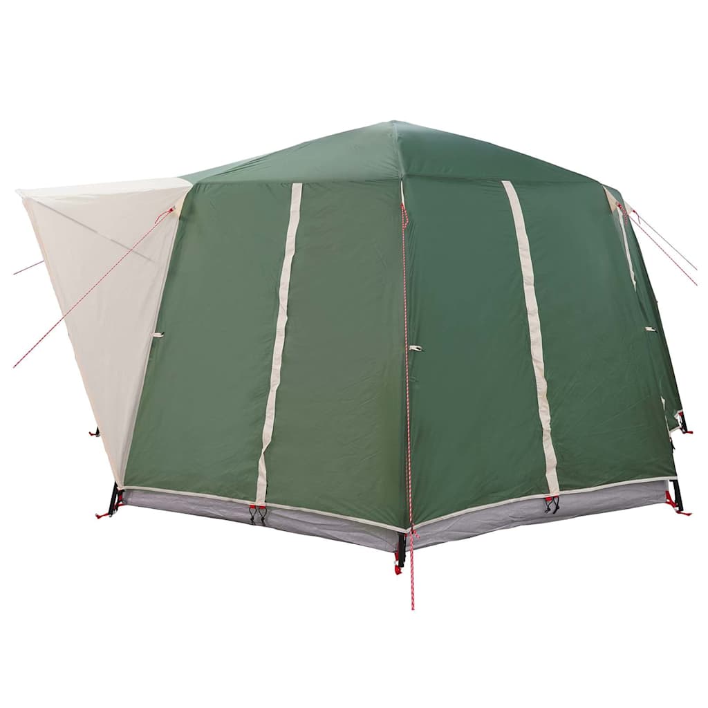 Cabin Tent with Roof with Storage Green 425 x 396 x 222 cm